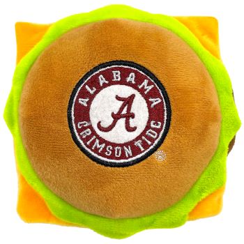Alabama Crimson Tide- Plush Hamburger Toy